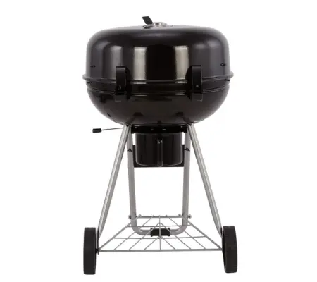 Master Forge 22.17-in W Black Porcelain Coated Kettle Charcoal Grill back