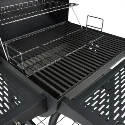 Master Forge 23.9-in W Black Powder Coated Barrel Charcoal Grill part