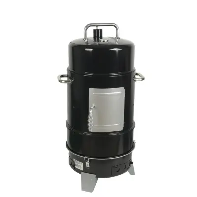 Master Forge 564 Sq in Black Vertical Charcoal Smoker