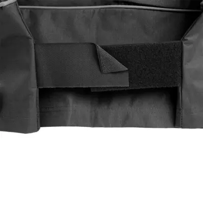 Master Forge Universal Heavy Duty 65-in W x 42-in H Black Gas Grill Cover chip