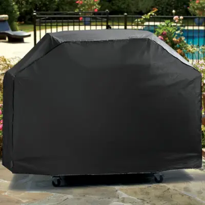 Master Forge Universal Heavy Duty H Black Gas Grill Cover