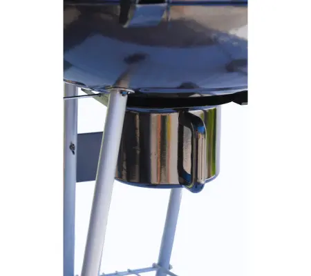 Master Forge W Black Porcelain Coated Kettle Charcoal Grill part