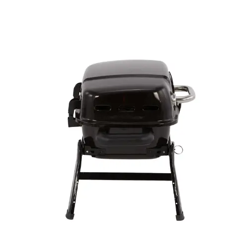Master Forge 178-Sq in Black Porcelain Coated Portable Liquid Propane Grill side