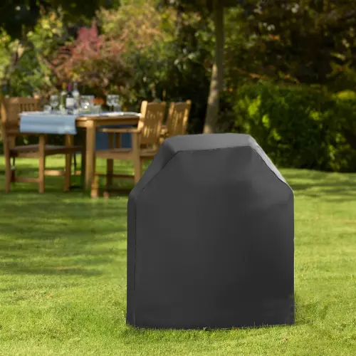 Master Forge Universal Fit 35-in W x 42-in H Black Fits Most Cover.
